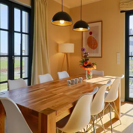 Reetland Am - Luxus Reetdachvilla Mit 3 Schlafzimmern, Sauna Und Kamin F20 Dom wakacyjny