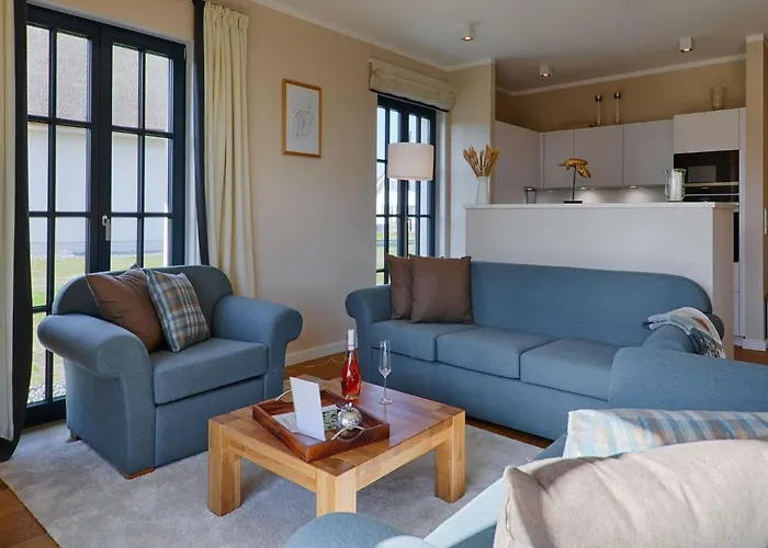 Ferienhaus Reetland Am - Luxus Reetdachvilla Mit 3 Schlafzimmern, Sauna Und Kamin F20 *